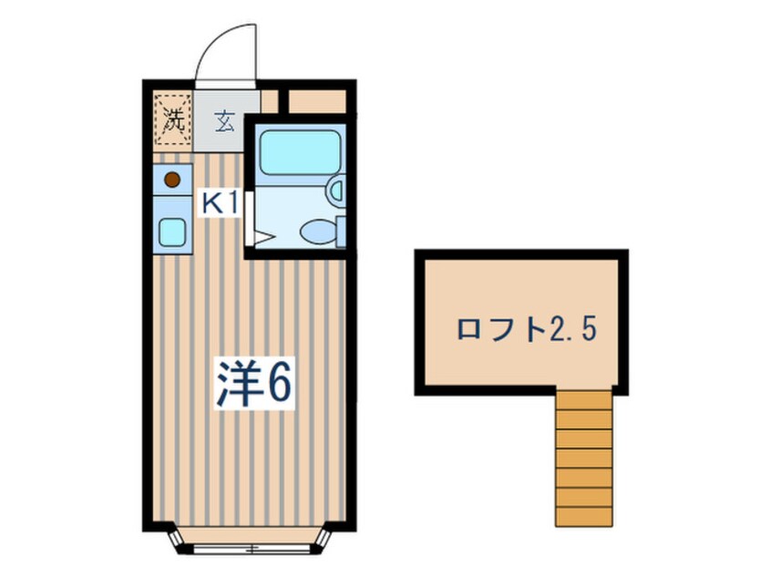間取図 セゾン・ドルミＢ