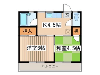 間取図 ハイム青木