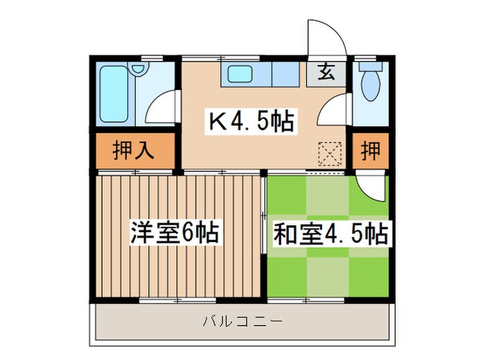 間取り図 ハイム青木