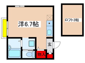 間取図 ランディー高石Ｂ