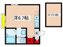 ランディー高石Ｂの間取図