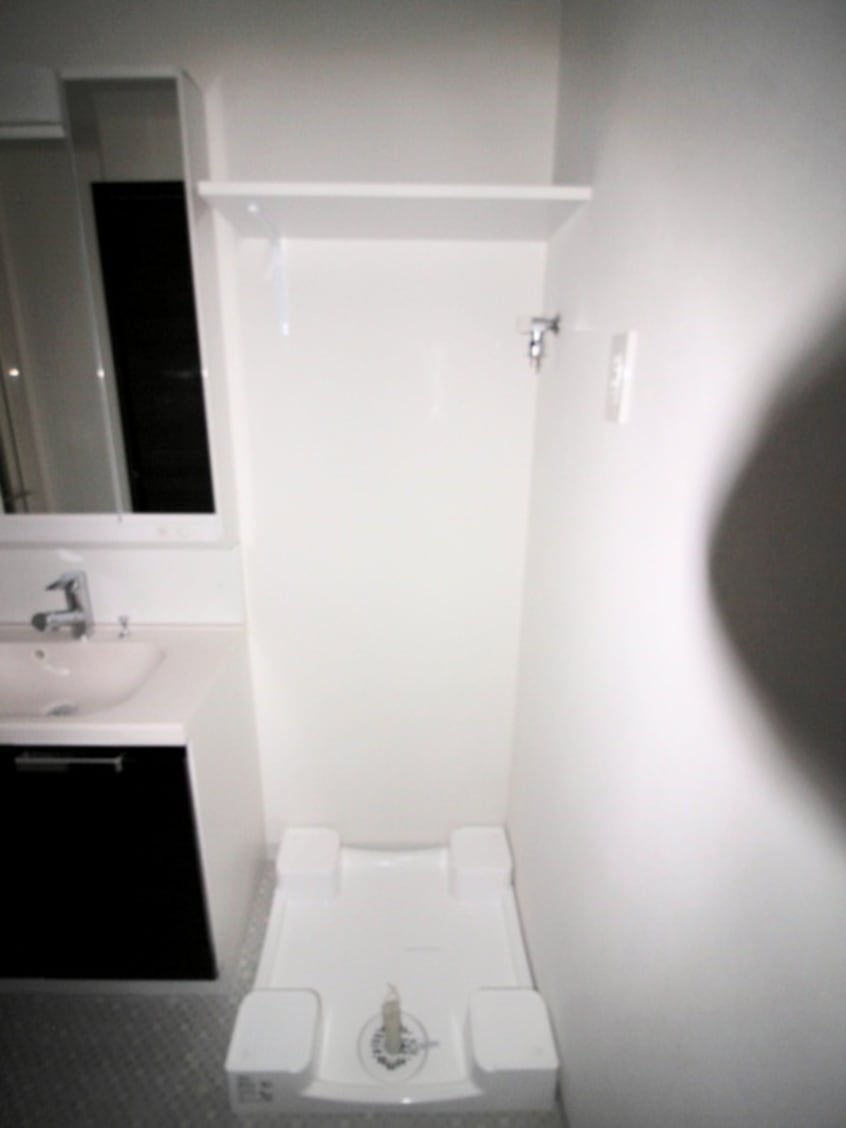 洗濯機置場 ｼﾞｪﾉｳﾞｨｱ両国Ⅴｽｶｲｶﾞｰﾃﾞﾝ