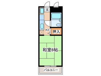 間取図 ジョイフルハイツ（１－３階）