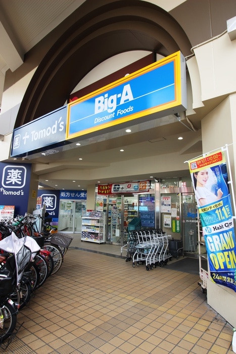 Big-A(スーパー)まで550m ヴェルドミール元町