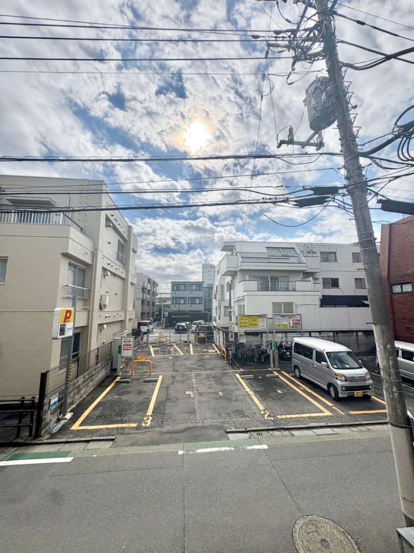 室内からの展望 パールビル
