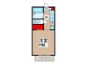 サニ－ハイツ 1Kの間取り