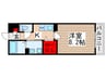 Residence KamiyaⅡ 1Kの間取り
