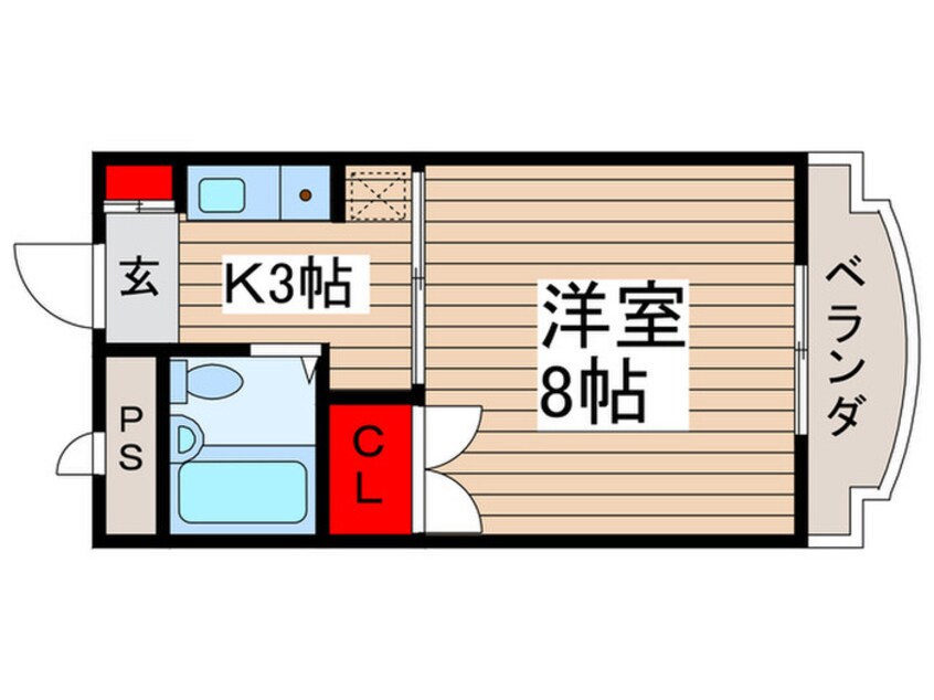 間取図 山中第１ビル