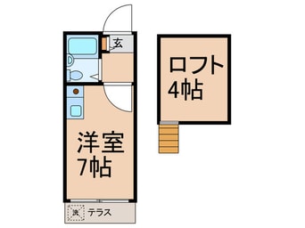 間取図 クリスタル自由が丘