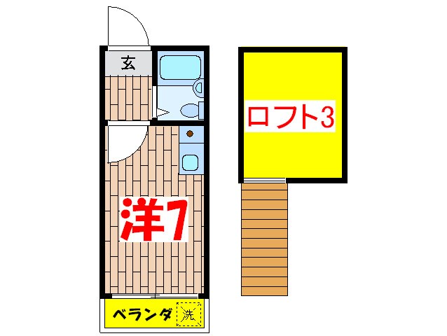 間取り図 クリスタル自由が丘