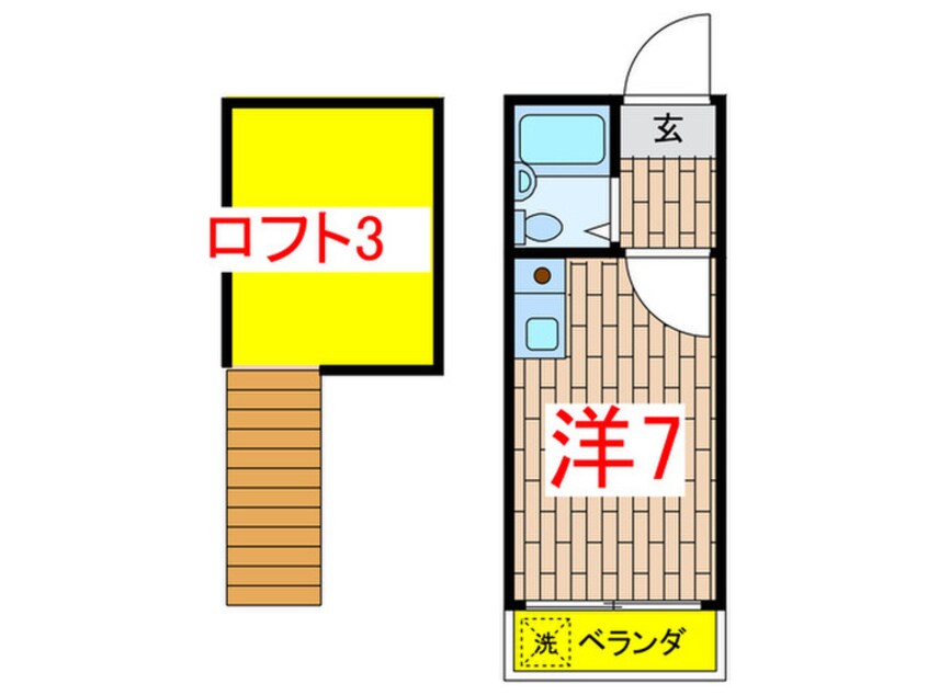 間取図 クリスタル自由が丘