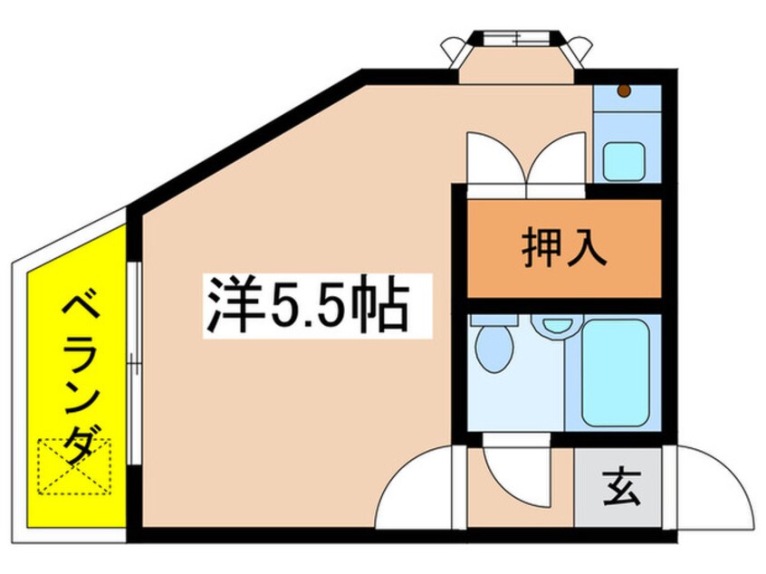 間取図 高橋ﾋﾞﾙ