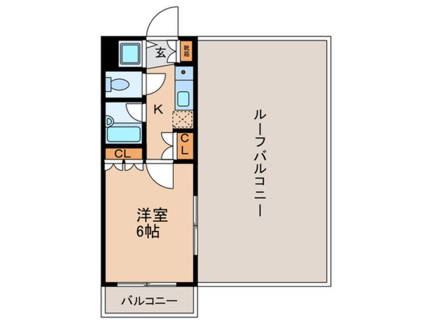 間取図 菱和パレス駒沢大学(401)