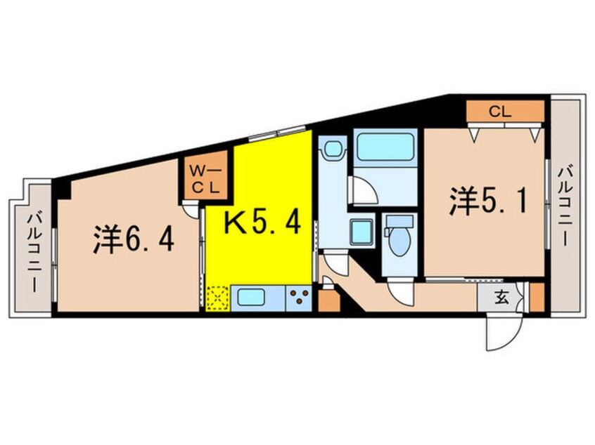 間取図 トーシンフェニックス目白