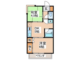 間取図 パストラルいしい