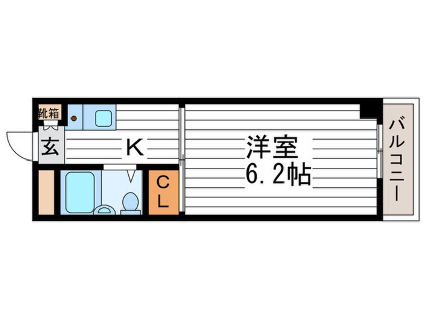 間取図 ア－クコ－ポ石神井