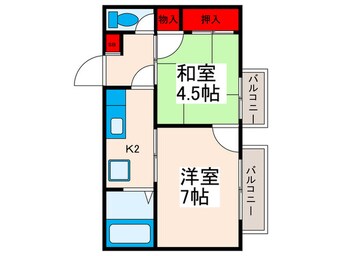 間取図 セイコーハイム町屋