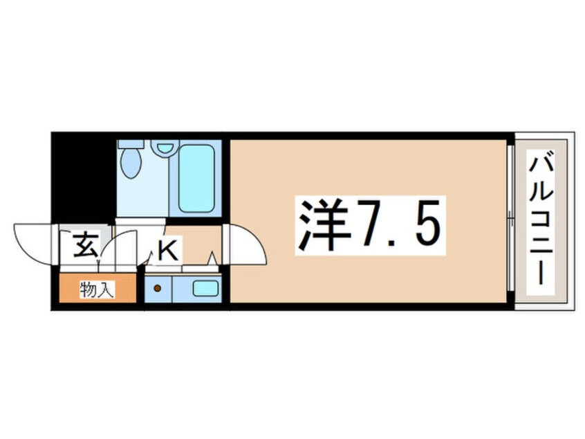 間取図 メゾン・サンシャイン（823）