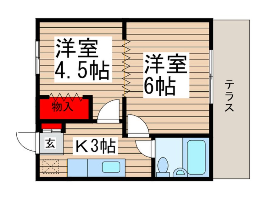 間取図 ビラハザマ