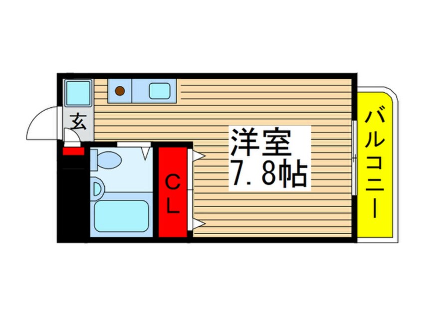 間取図 大栄志木パレス