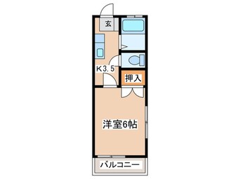 間取図 グリーンハイツ３