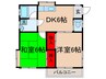 センチュリ－横山 2DKの間取り