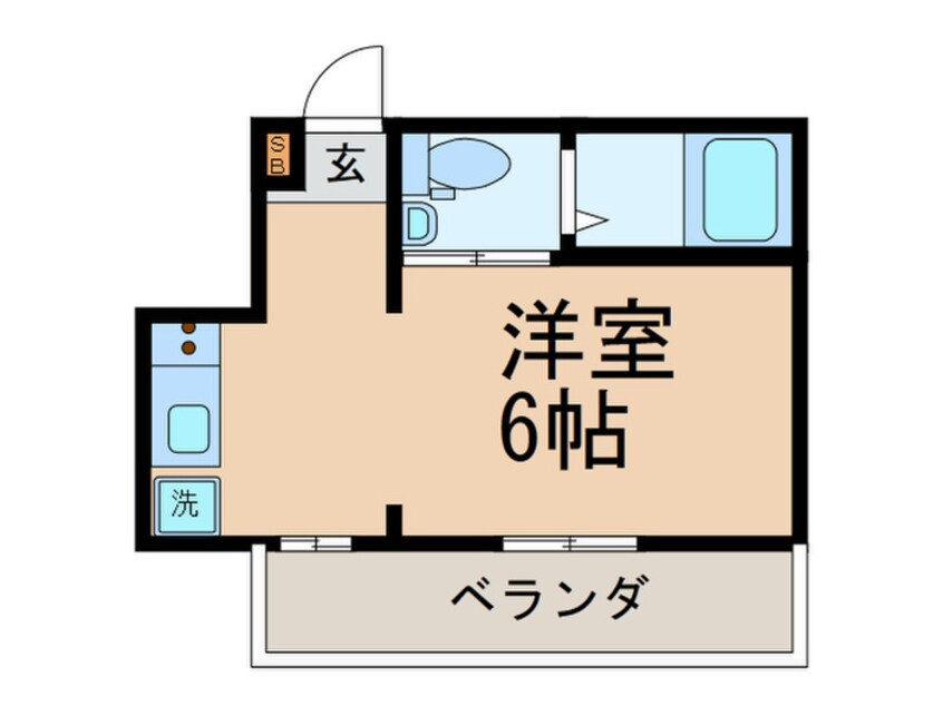 間取図 谷マンション