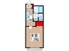 セレネＭ．Ｍ 1Kの間取り