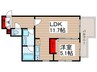 CITY　SPIRE三ノ輪 1LDKの間取り