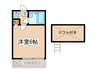 ピア神奈 1Rの間取り