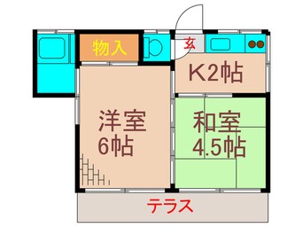 間取図 グリ－ンハウス