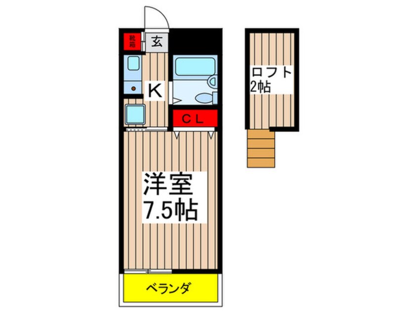 間取図 スカイメゾン大和田