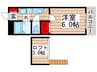 エミナンス７ 1Kの間取り