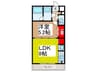 スペッキオ 1LDKの間取り