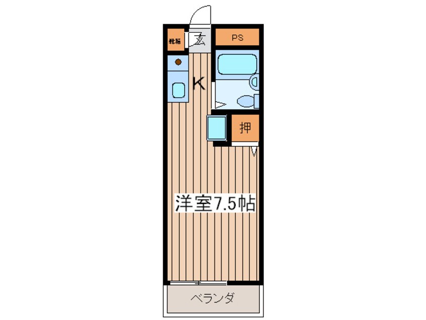 間取図 ハイムモンテロ－ザ