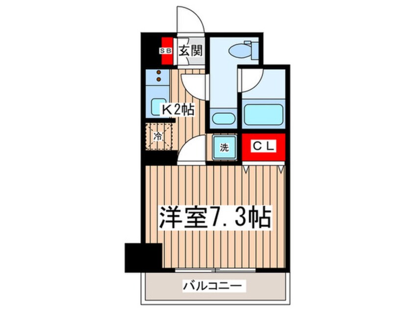 間取図 L・BASE押上South