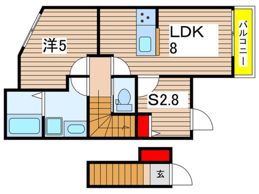 間取図 フィオーレ鎌取
