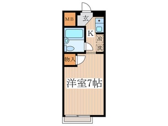 間取図 トリヴァンベール・ハイブリッジ