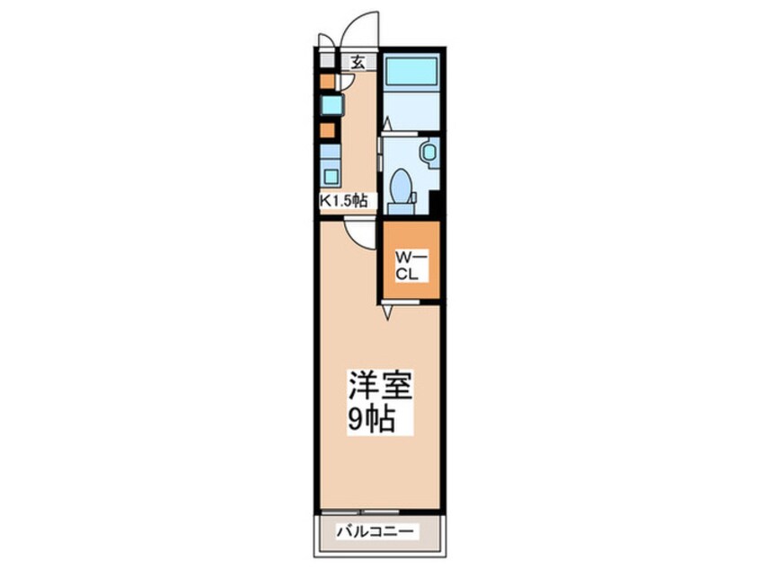 間取図 メゾンヴェルデ