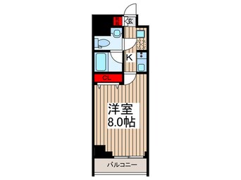 間取図 グラシアプレイス曳舟