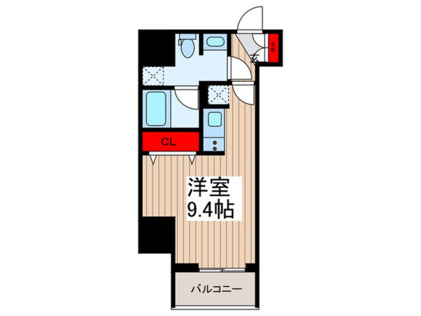 間取図 グラシアプレイス曳舟