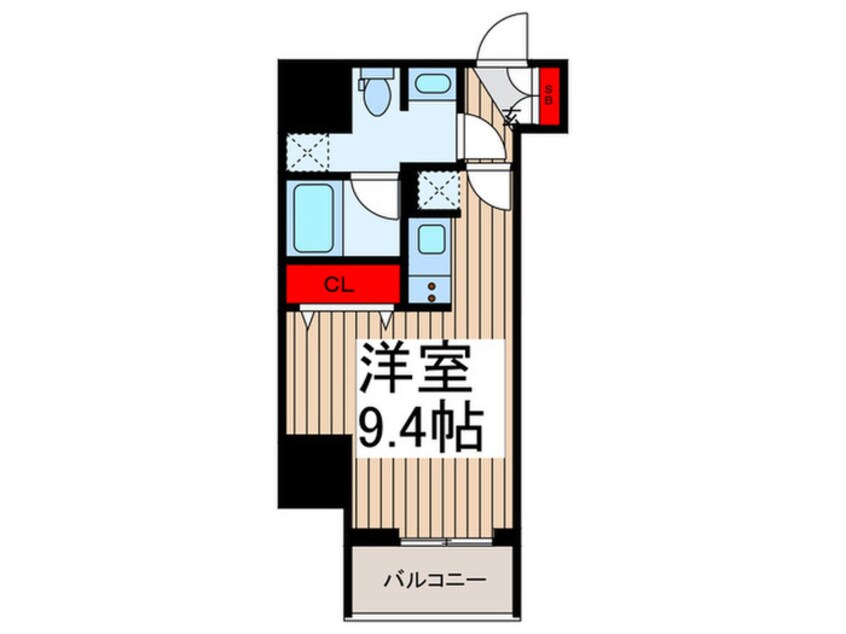 間取図 グラシアプレイス曳舟