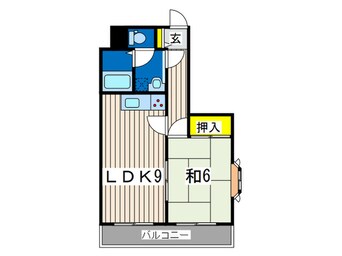 間取図 ディア金沢