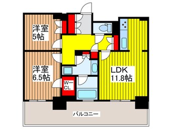 間取図 ﾊﾟｰｸﾊｳｽさいたま新都心MIDTOWER