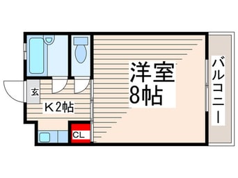 間取図 松屋コーポ