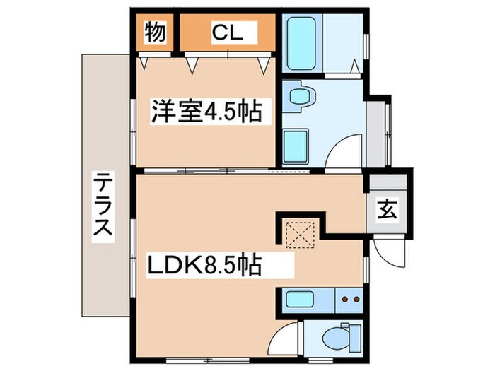 間取り図 斉藤貸家２号