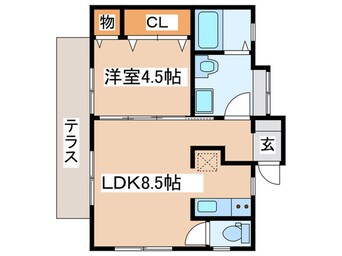 間取図 斉藤貸家２号