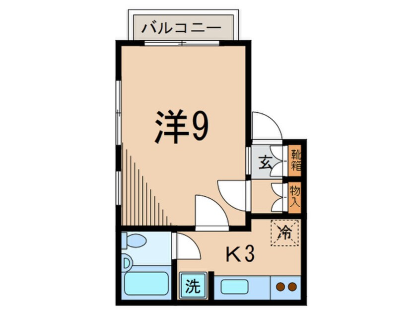 間取図 スミレハイツ