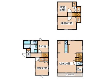 間取図 Ｋｏｌｅｔ武蔵野台