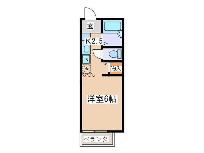 間取り図 メ－プルハイツ
